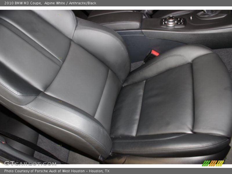 Alpine White / Anthracite/Black 2010 BMW M3 Coupe