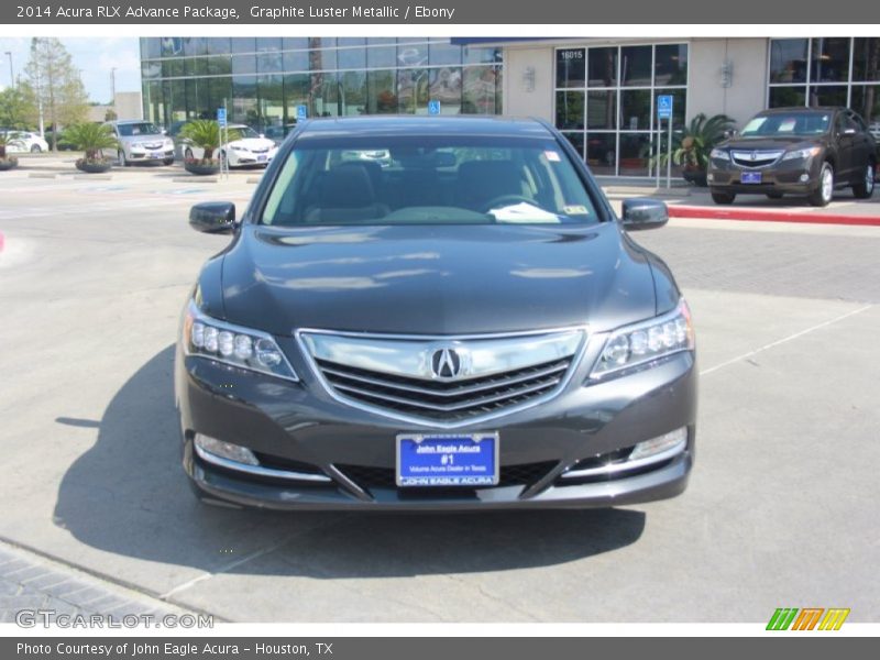 Graphite Luster Metallic / Ebony 2014 Acura RLX Advance Package