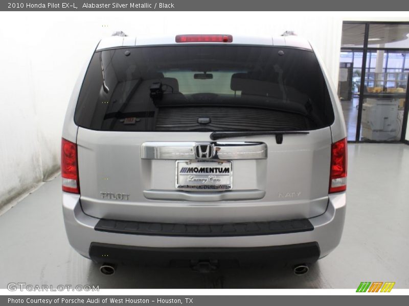 Alabaster Silver Metallic / Black 2010 Honda Pilot EX-L