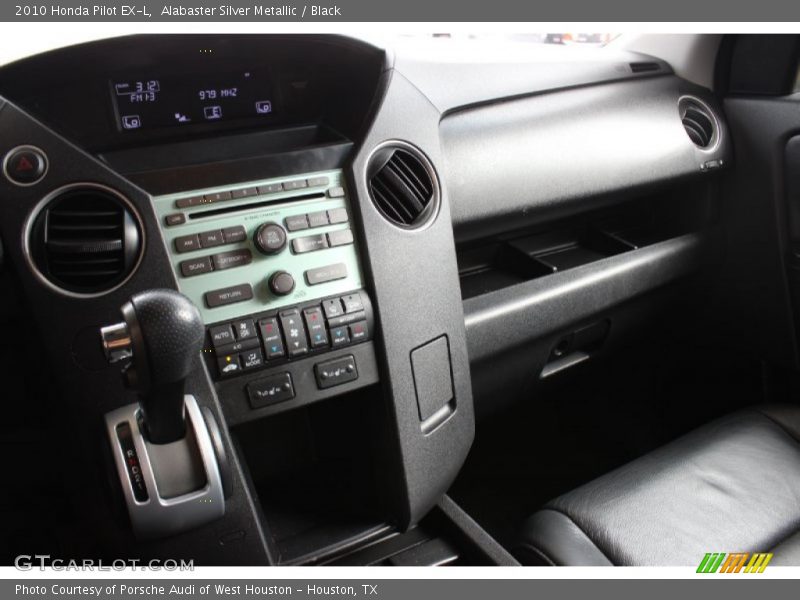 Alabaster Silver Metallic / Black 2010 Honda Pilot EX-L