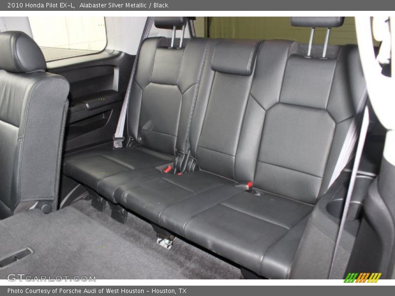 Alabaster Silver Metallic / Black 2010 Honda Pilot EX-L