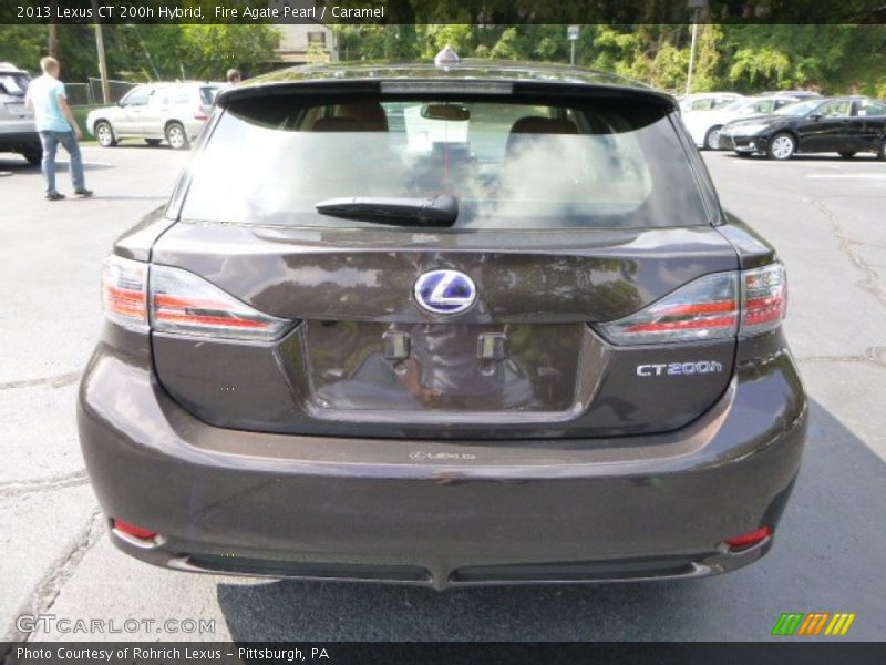 Fire Agate Pearl / Caramel 2013 Lexus CT 200h Hybrid