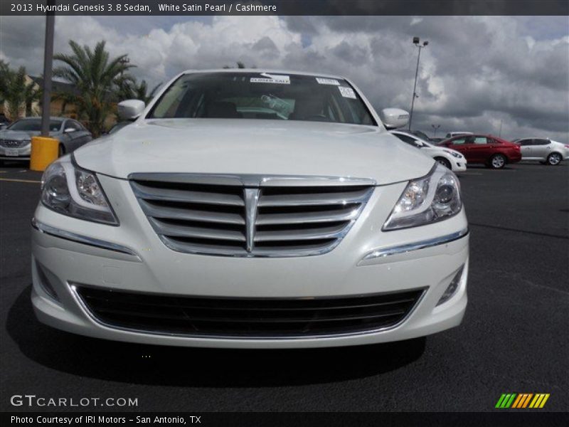 White Satin Pearl / Cashmere 2013 Hyundai Genesis 3.8 Sedan