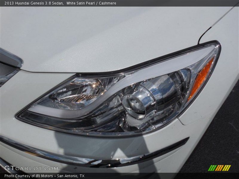 White Satin Pearl / Cashmere 2013 Hyundai Genesis 3.8 Sedan