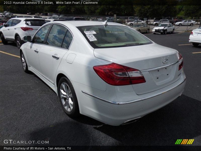 White Satin Pearl / Cashmere 2013 Hyundai Genesis 3.8 Sedan