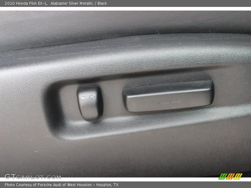 Alabaster Silver Metallic / Black 2010 Honda Pilot EX-L