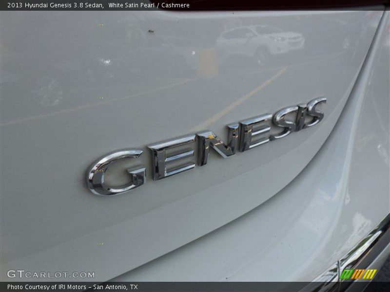 White Satin Pearl / Cashmere 2013 Hyundai Genesis 3.8 Sedan