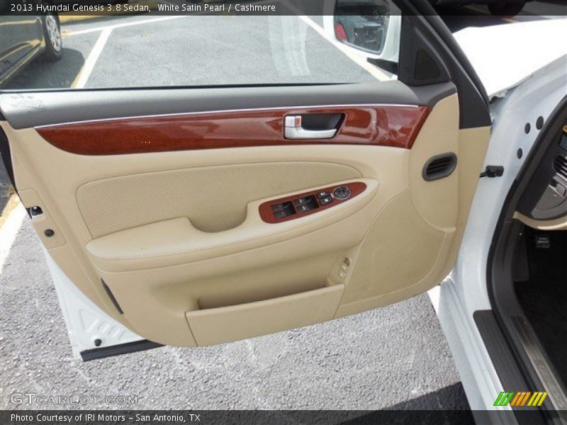 White Satin Pearl / Cashmere 2013 Hyundai Genesis 3.8 Sedan
