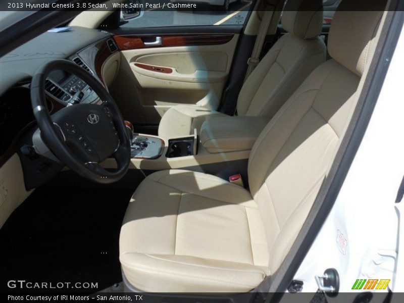 White Satin Pearl / Cashmere 2013 Hyundai Genesis 3.8 Sedan