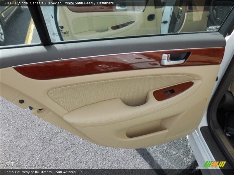 White Satin Pearl / Cashmere 2013 Hyundai Genesis 3.8 Sedan