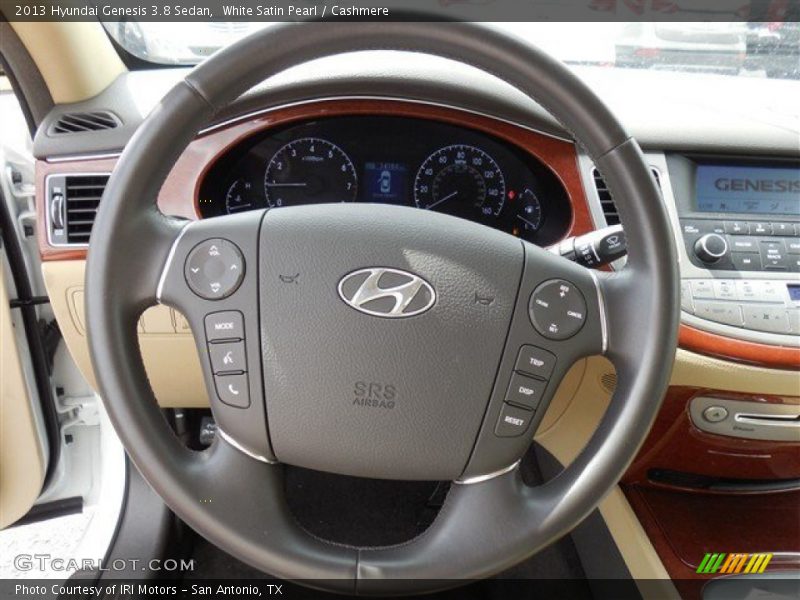 White Satin Pearl / Cashmere 2013 Hyundai Genesis 3.8 Sedan