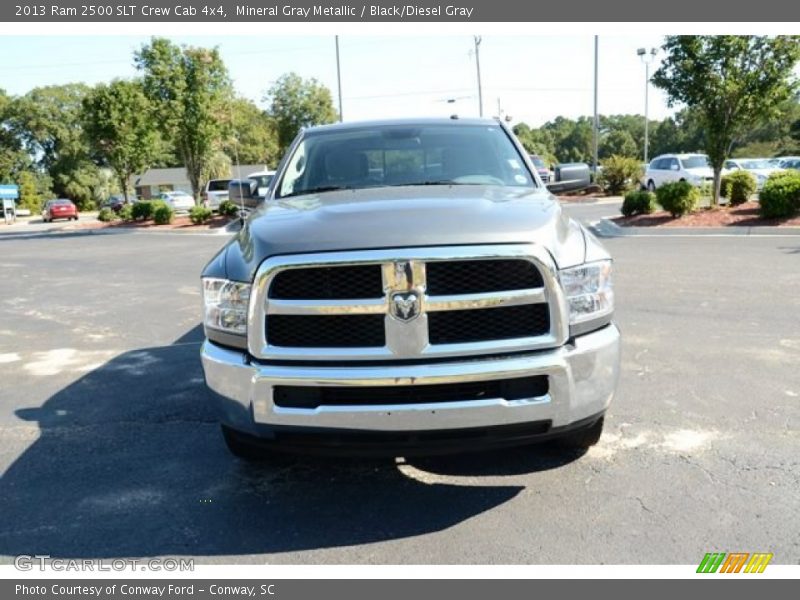 Mineral Gray Metallic / Black/Diesel Gray 2013 Ram 2500 SLT Crew Cab 4x4