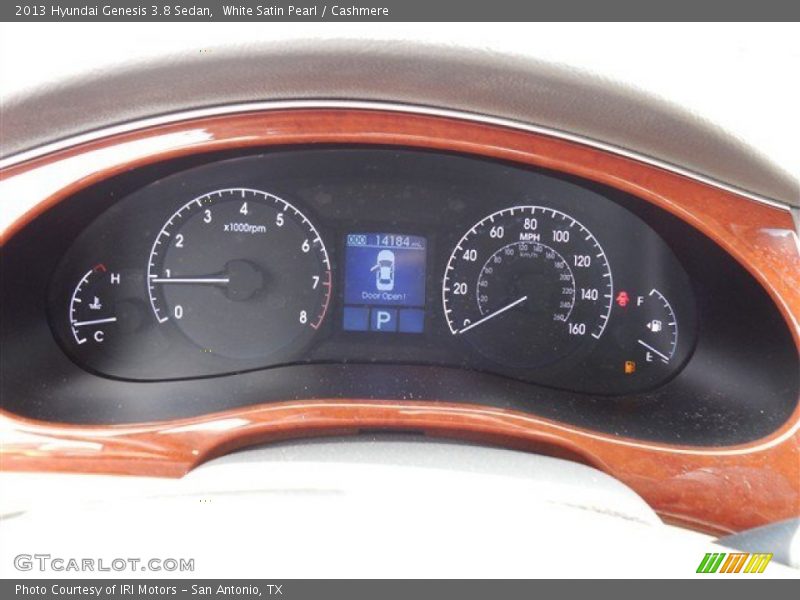 White Satin Pearl / Cashmere 2013 Hyundai Genesis 3.8 Sedan