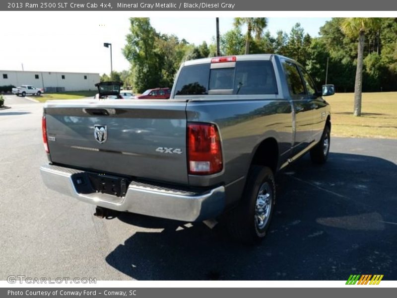 Mineral Gray Metallic / Black/Diesel Gray 2013 Ram 2500 SLT Crew Cab 4x4