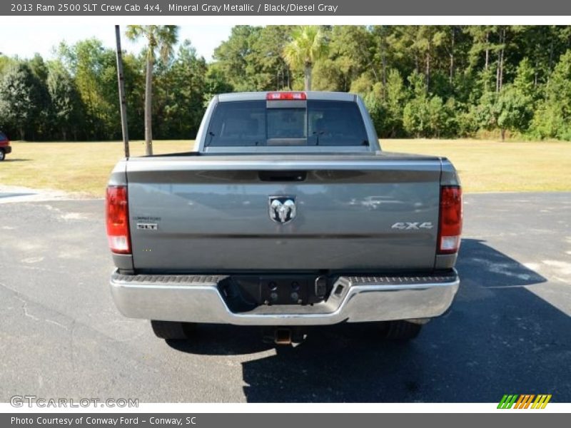 Mineral Gray Metallic / Black/Diesel Gray 2013 Ram 2500 SLT Crew Cab 4x4