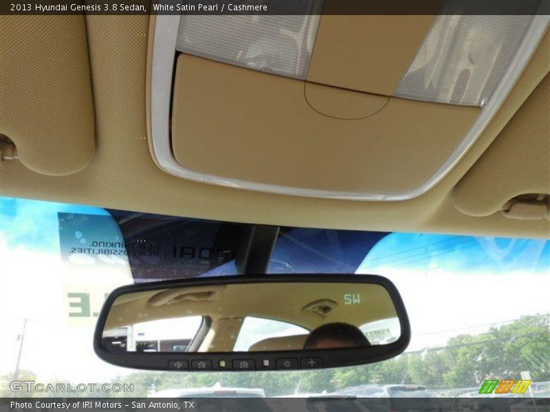 White Satin Pearl / Cashmere 2013 Hyundai Genesis 3.8 Sedan