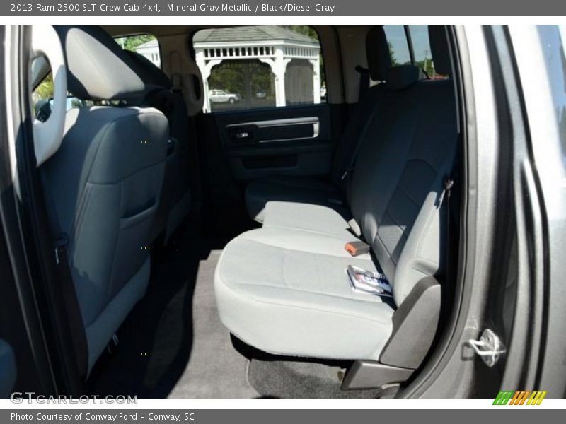 Mineral Gray Metallic / Black/Diesel Gray 2013 Ram 2500 SLT Crew Cab 4x4
