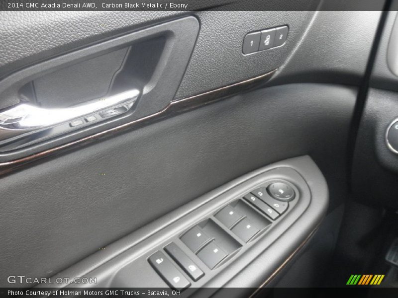 Carbon Black Metallic / Ebony 2014 GMC Acadia Denali AWD