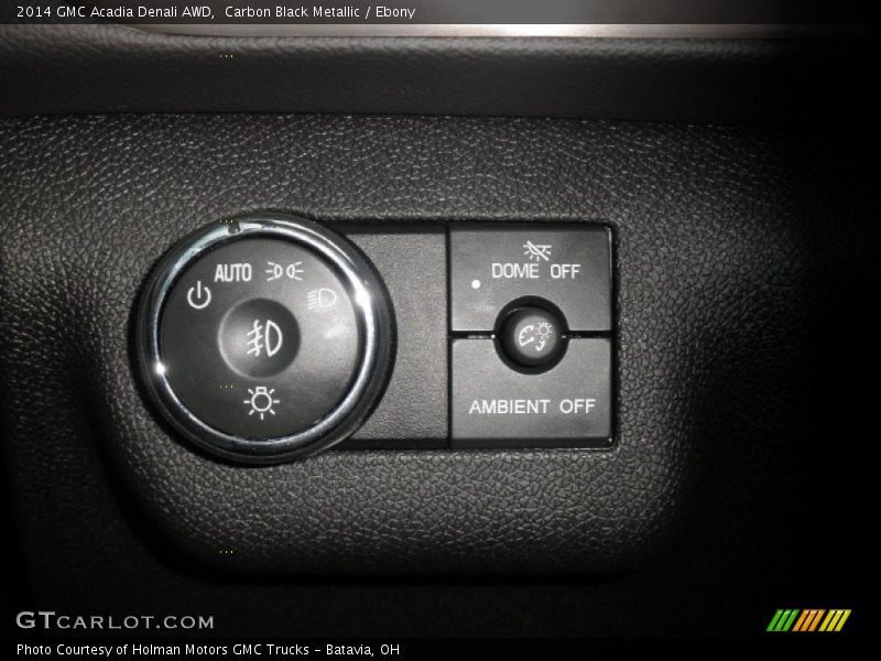 Carbon Black Metallic / Ebony 2014 GMC Acadia Denali AWD