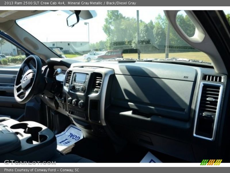 Mineral Gray Metallic / Black/Diesel Gray 2013 Ram 2500 SLT Crew Cab 4x4