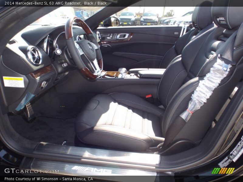 Front Seat of 2014 SL 63 AMG Roadster