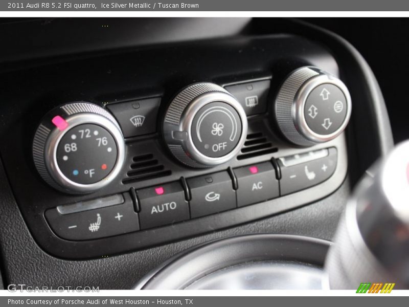 Controls of 2011 R8 5.2 FSI quattro