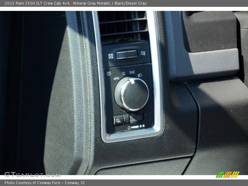 Mineral Gray Metallic / Black/Diesel Gray 2013 Ram 2500 SLT Crew Cab 4x4