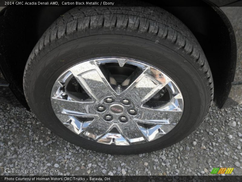 Carbon Black Metallic / Ebony 2014 GMC Acadia Denali AWD