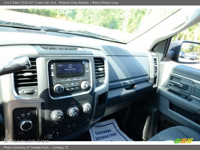 Mineral Gray Metallic / Black/Diesel Gray 2013 Ram 2500 SLT Crew Cab 4x4