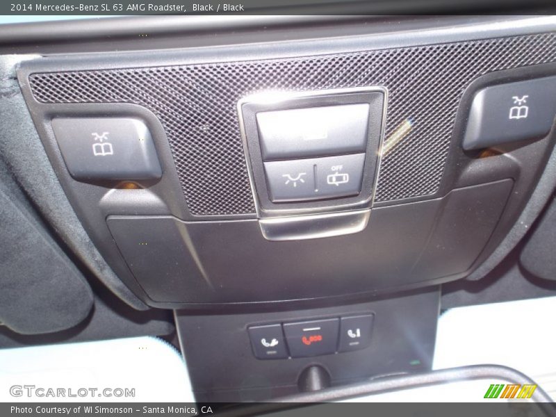 Black / Black 2014 Mercedes-Benz SL 63 AMG Roadster