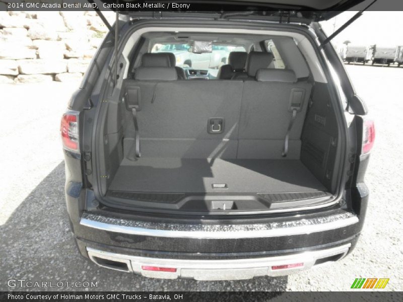 Carbon Black Metallic / Ebony 2014 GMC Acadia Denali AWD
