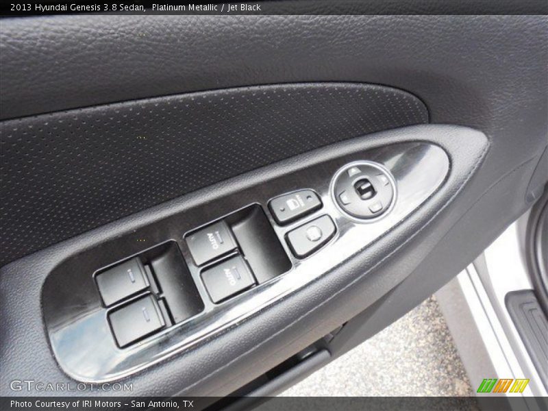 Platinum Metallic / Jet Black 2013 Hyundai Genesis 3.8 Sedan