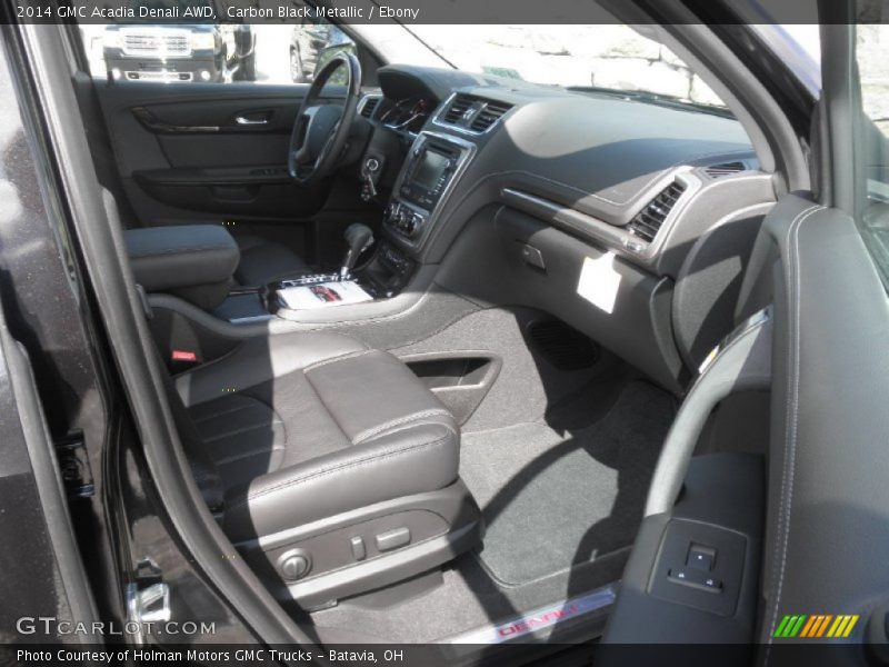 Carbon Black Metallic / Ebony 2014 GMC Acadia Denali AWD