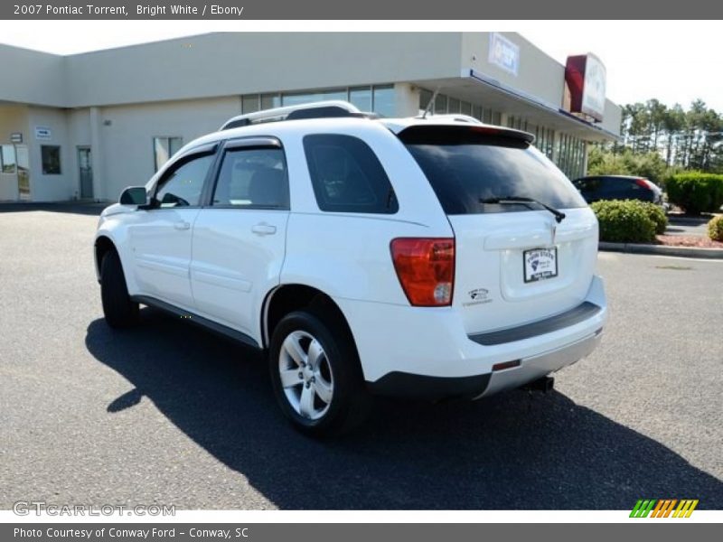 Bright White / Ebony 2007 Pontiac Torrent