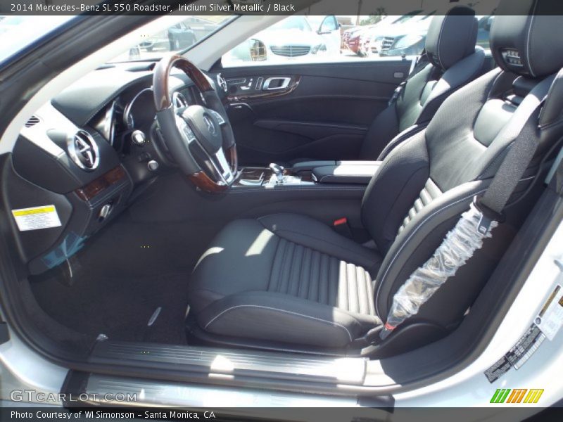 Front Seat of 2014 SL 550 Roadster