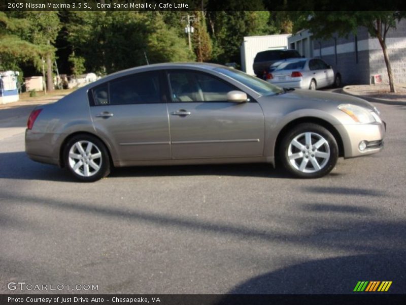 Coral Sand Metallic / Cafe Latte 2005 Nissan Maxima 3.5 SL