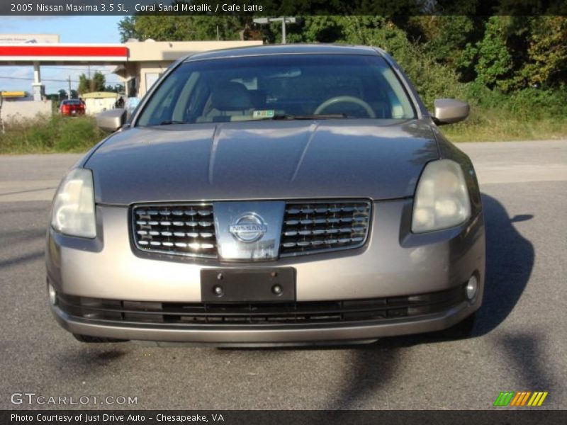Coral Sand Metallic / Cafe Latte 2005 Nissan Maxima 3.5 SL
