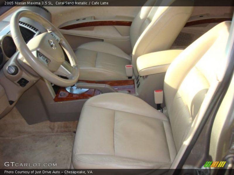 Coral Sand Metallic / Cafe Latte 2005 Nissan Maxima 3.5 SL