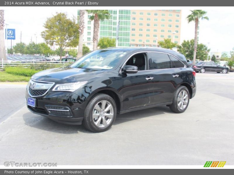 Crystal Black Pearl / Ebony 2014 Acura MDX Advance