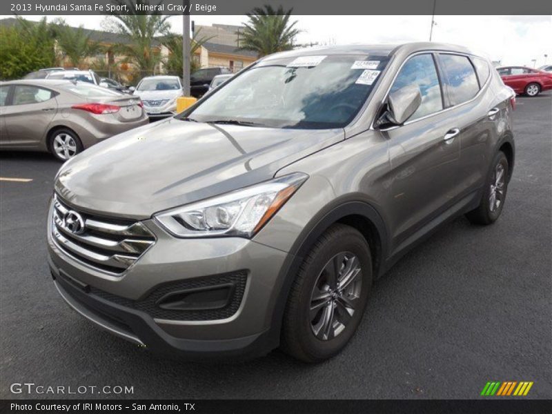 Mineral Gray / Beige 2013 Hyundai Santa Fe Sport