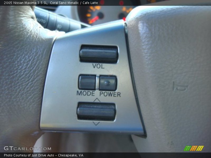 Coral Sand Metallic / Cafe Latte 2005 Nissan Maxima 3.5 SL