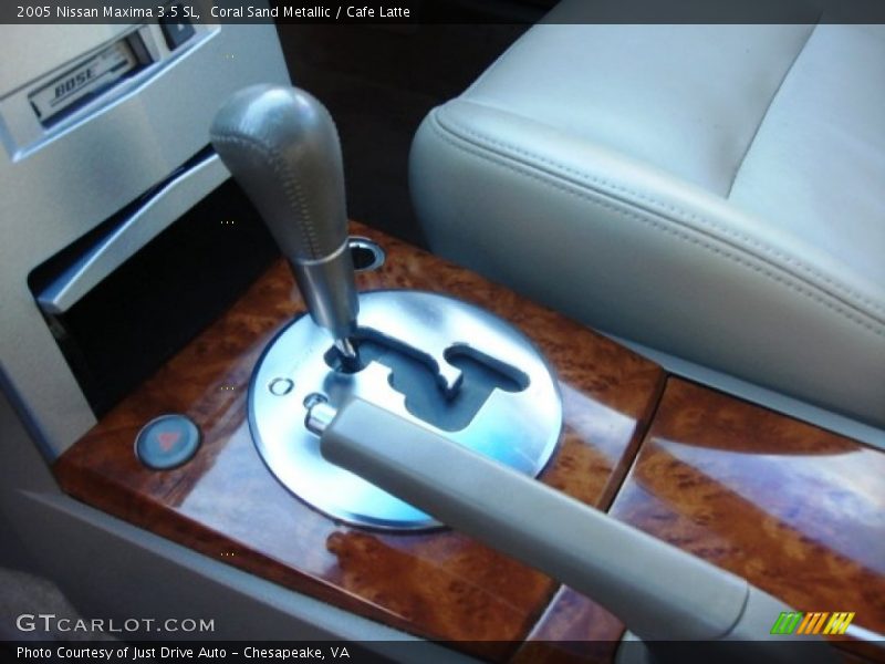 Coral Sand Metallic / Cafe Latte 2005 Nissan Maxima 3.5 SL