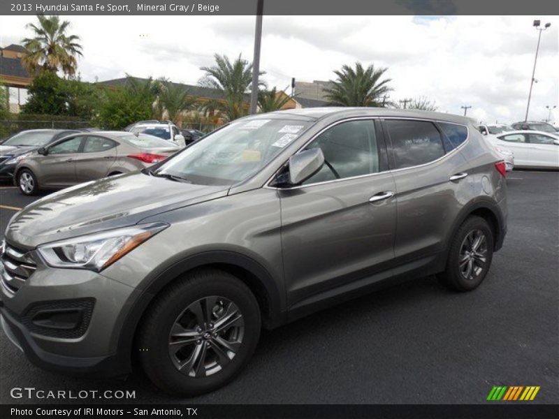 Mineral Gray / Beige 2013 Hyundai Santa Fe Sport