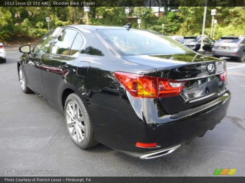 Obsidian Black / Flaxen 2013 Lexus GS 350 AWD