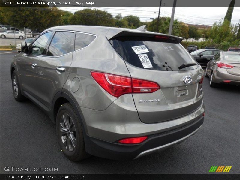 Mineral Gray / Beige 2013 Hyundai Santa Fe Sport
