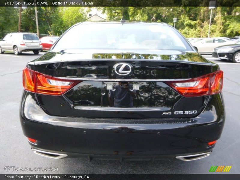 Obsidian Black / Flaxen 2013 Lexus GS 350 AWD