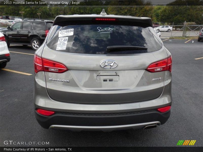 Mineral Gray / Beige 2013 Hyundai Santa Fe Sport