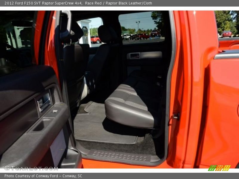 Race Red / Raptor Black Leather/Cloth 2012 Ford F150 SVT Raptor SuperCrew 4x4