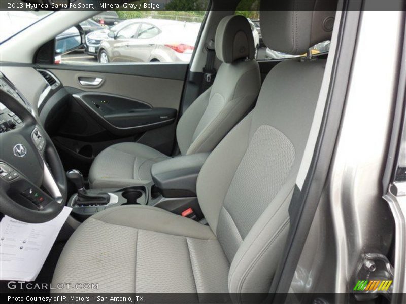 Mineral Gray / Beige 2013 Hyundai Santa Fe Sport