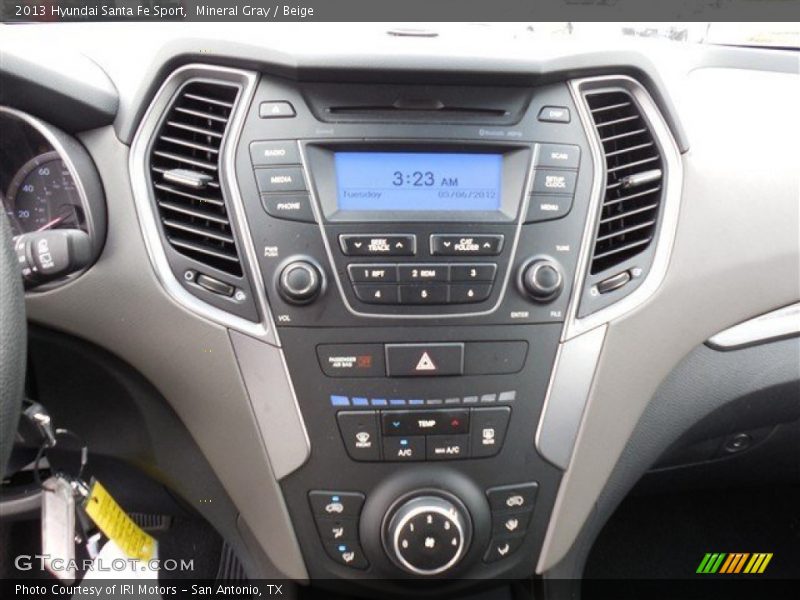 Mineral Gray / Beige 2013 Hyundai Santa Fe Sport